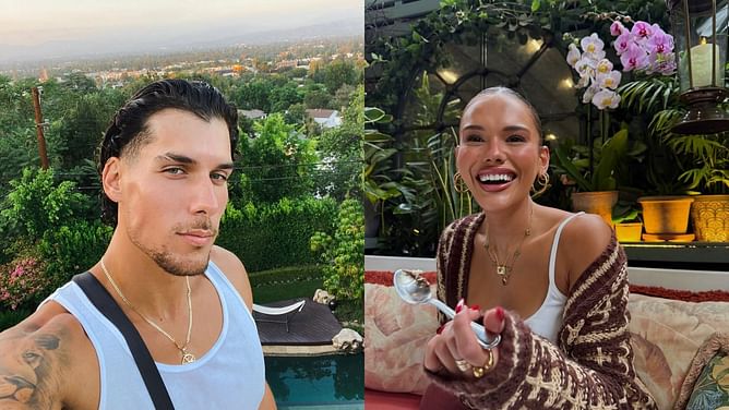 "I'm embarrassed again" - Perfect Match alum Daniel looks down on his partner Lucy for laughing with another man
