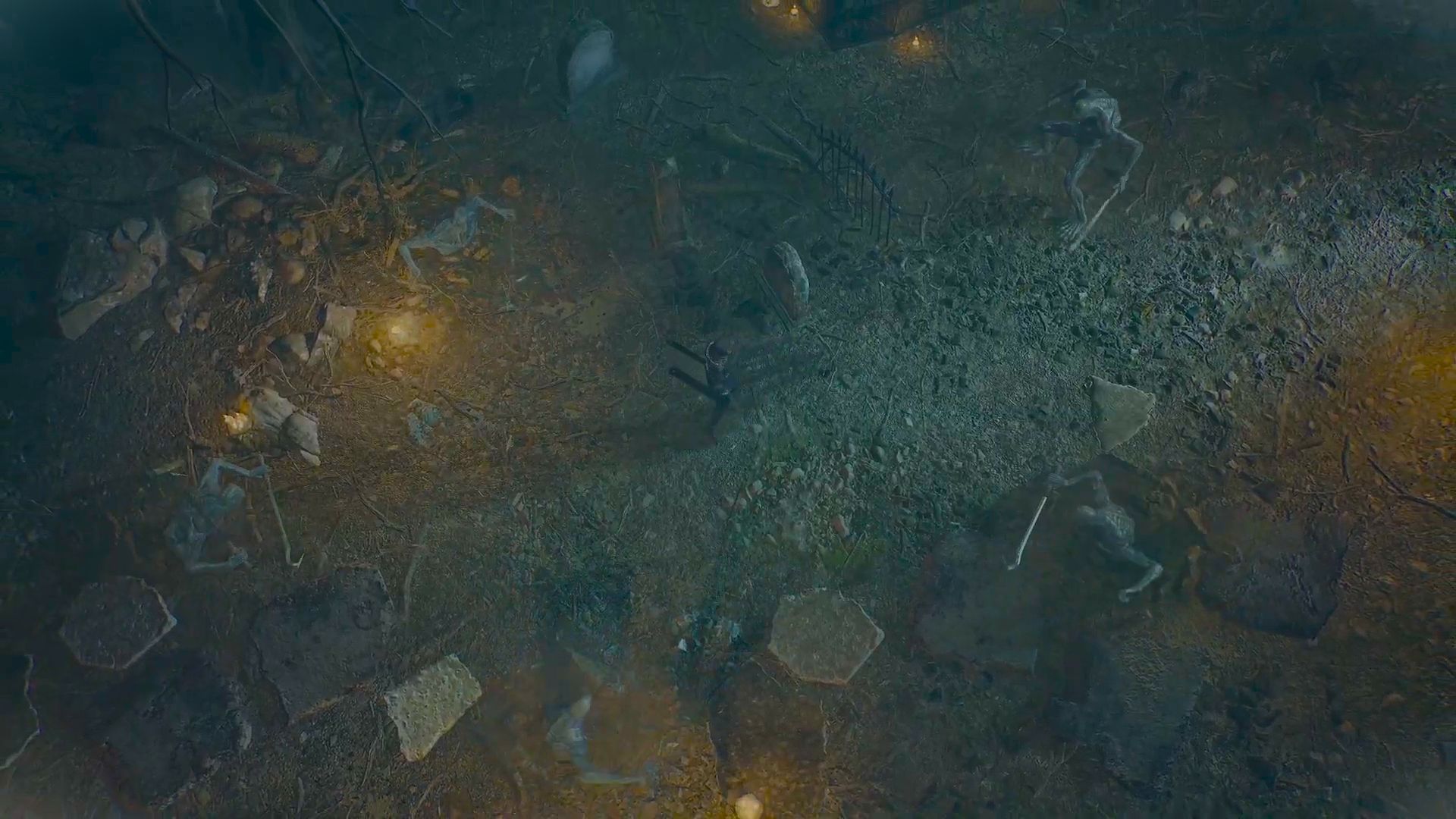Facing the creatures (Image via KONAMI)