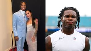Travis Hunter & wife Leanna Lenee welcome first baby boy with 2-word message, 95 days after wedding in Nashville