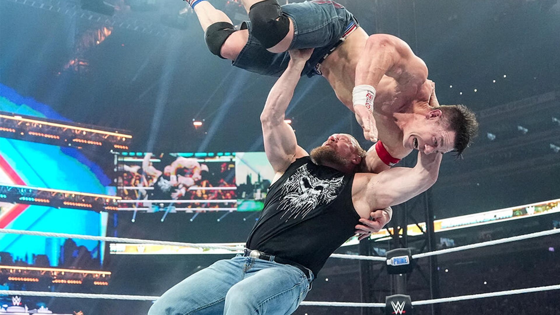 John Cena and Brock Lesnar! (Credits: WWE.Com)