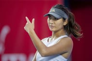 Inoue reacts after a point in the Hong Kong Tennis Open - Source: Getty
