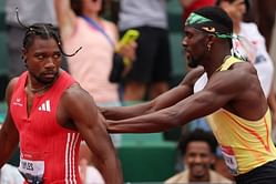 "He's not gonna get far" - Noah Lyles issues warning to Kenny Bednarek following his win over the latter in their fiery faceoff at USATF Championships