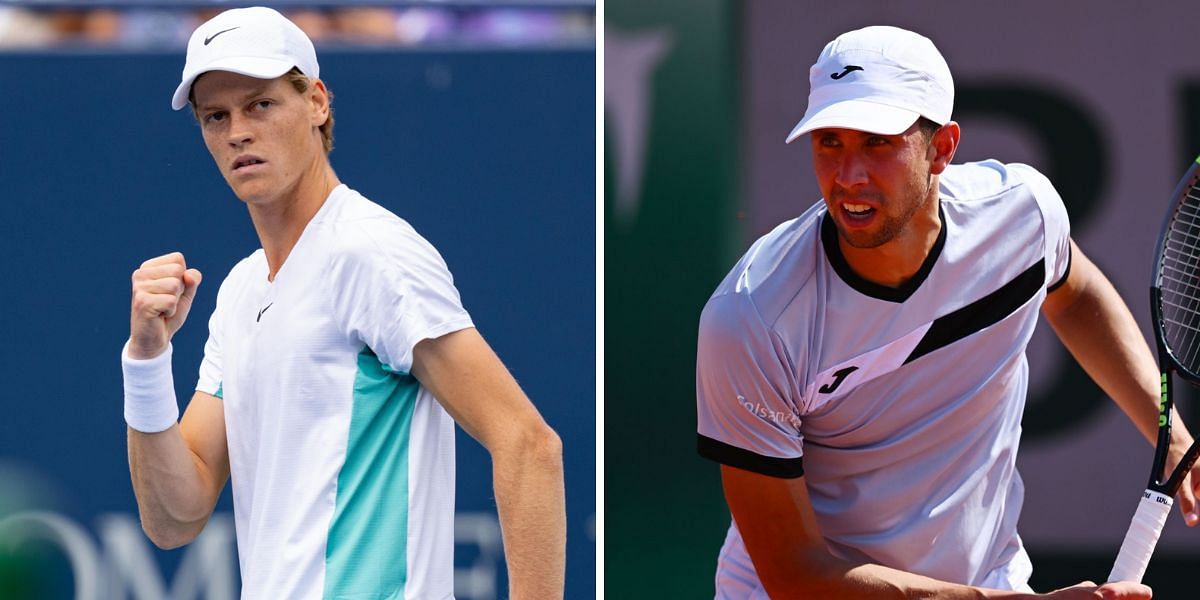 Jannik Sinner vs Daniel Elahi Galan - Image Source: Getty 