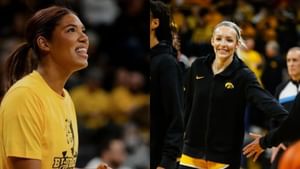 "Absolutely slaying": Iowa star Kylie Feuerbach hypes teammate Jada Gyamfi's stylish denim looks on IG