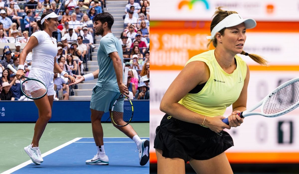 Emma Raducanu, Carlos Alcaraz, and Danielle Collins - Source: Getty