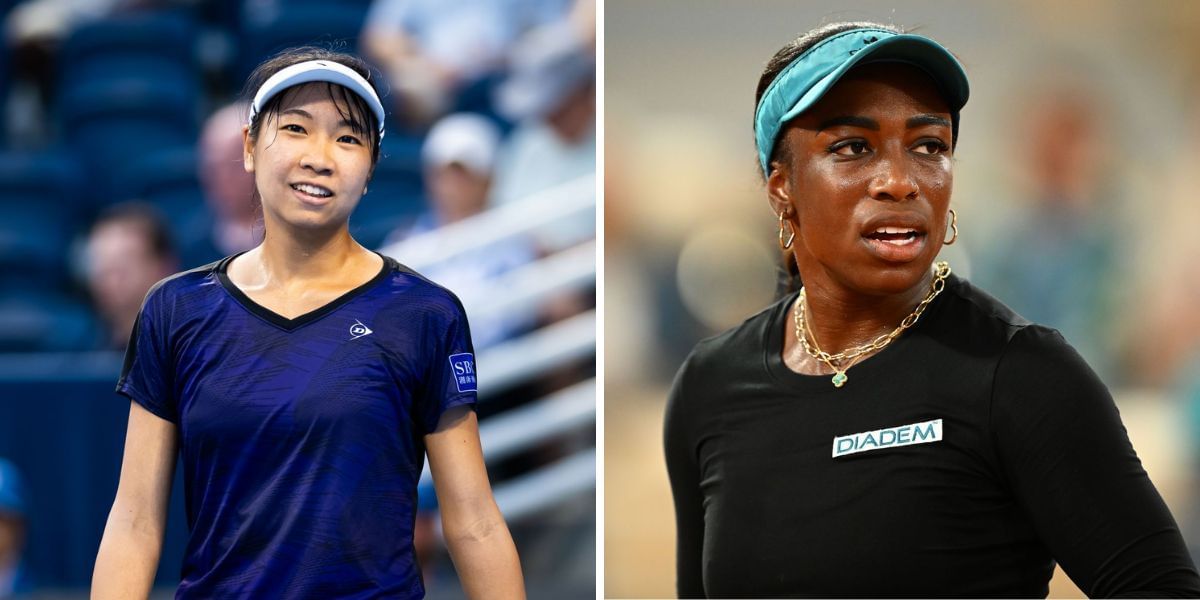 Aoi Ito and Sachia Vickery at the US Open - Image Source: Getty 