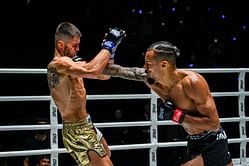 "It was just instinct" - Regian Eersel breaks down finishing sequence against George Jarvis at ONE Fight Night 34