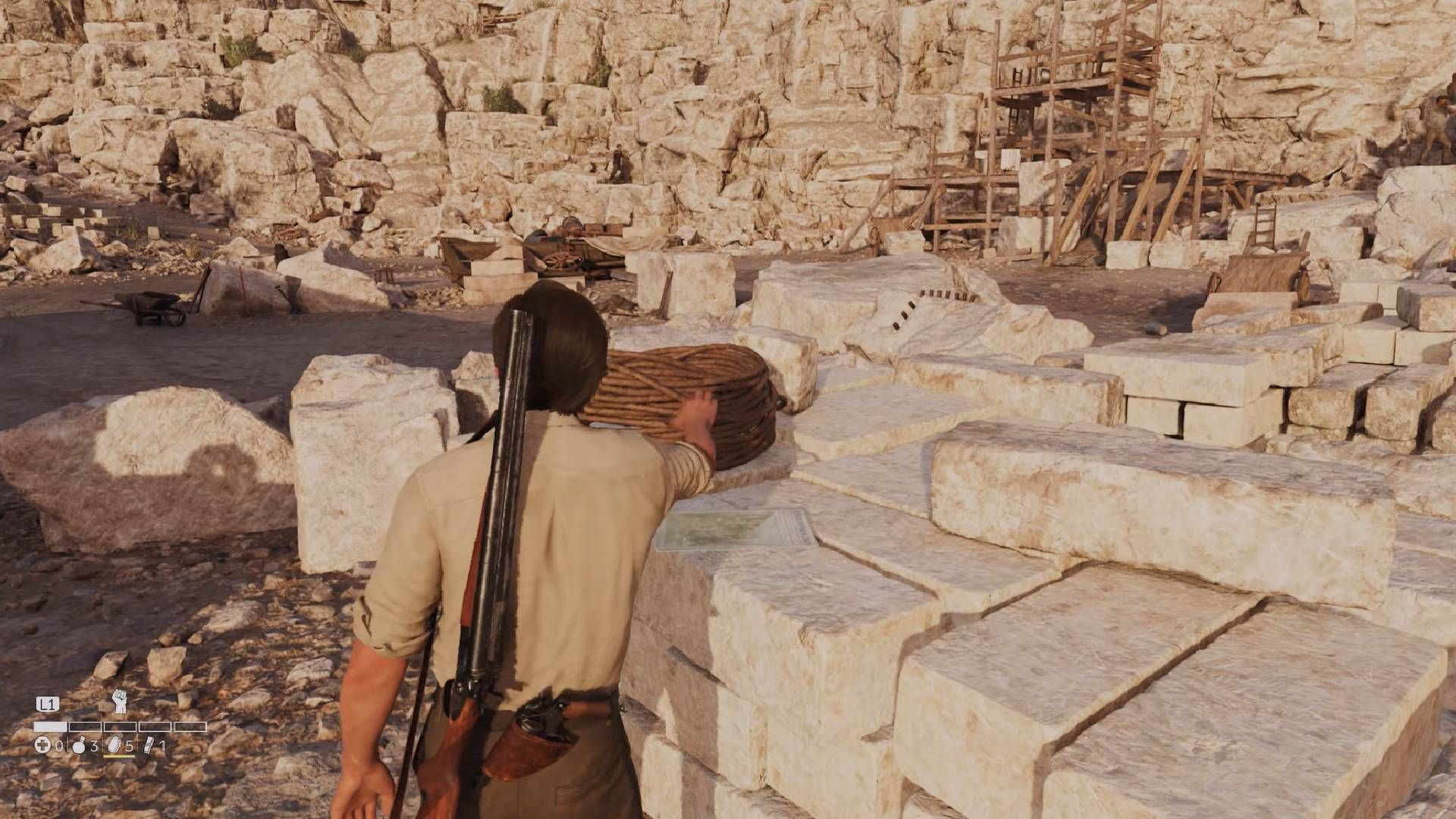 Sicily Under Water paper location in Mafia The Old Country (Image via 2K || YouTube/@100Guides)