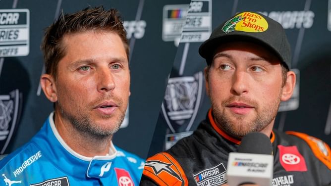 Denny Hamlin is “the best of all time without a championship” according to his JGR teammate Chase Briscoe