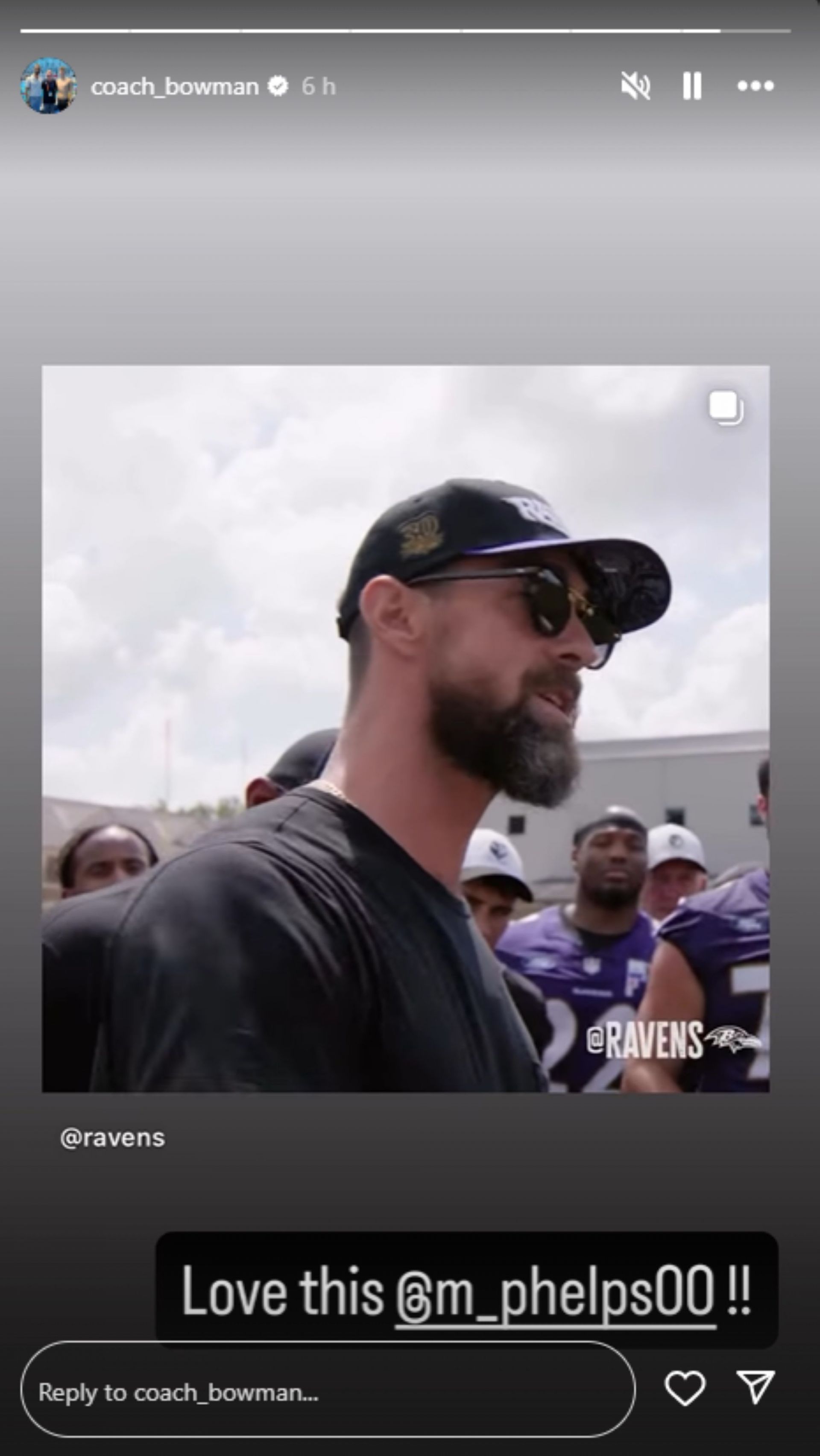 Michael Phelps gets lauded by coach Bob Bowman; Instagram - @coach_bowman