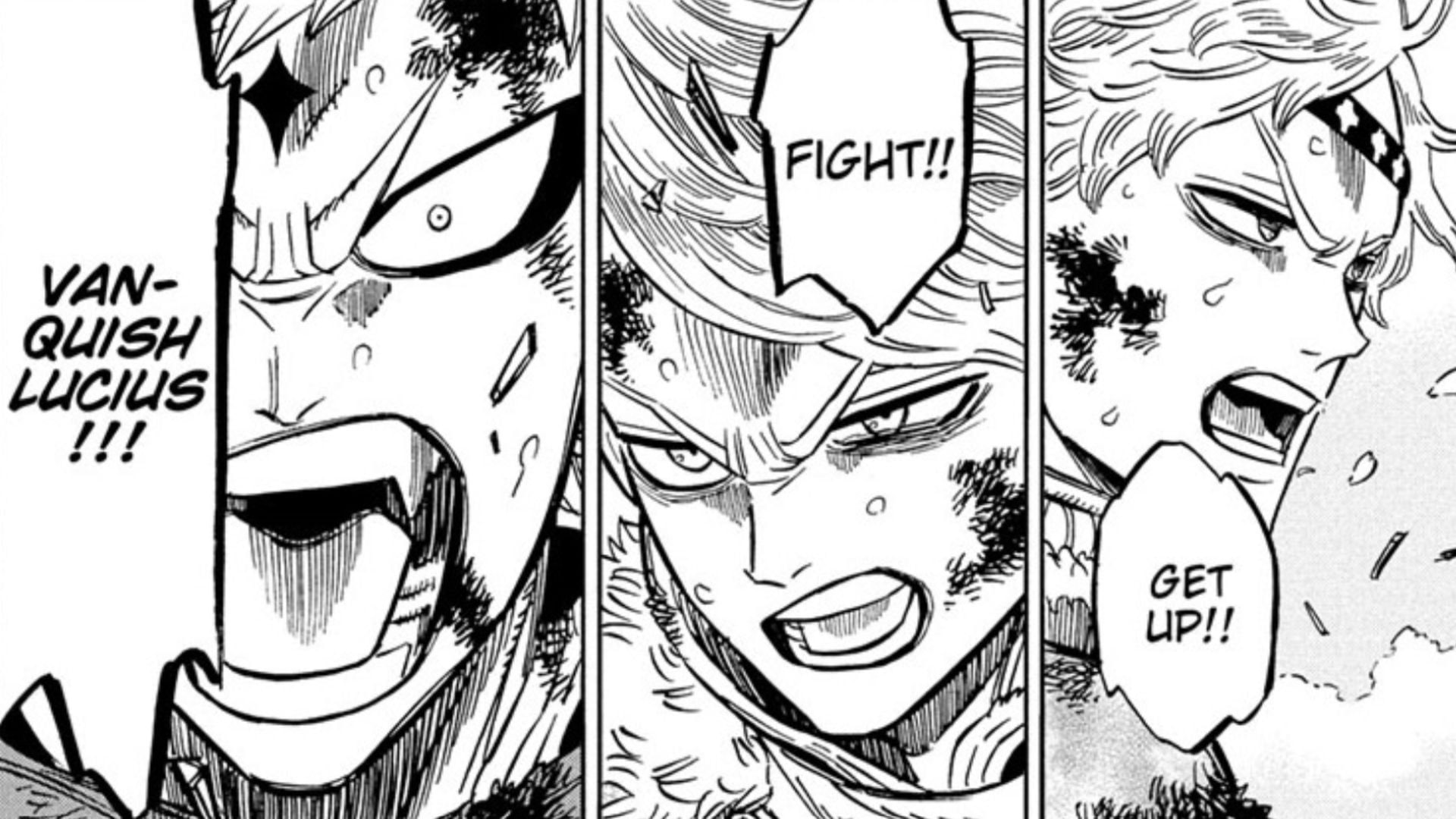 Leopold, Langris, and Kirsch as seen in the manga (Image via Shueisha)