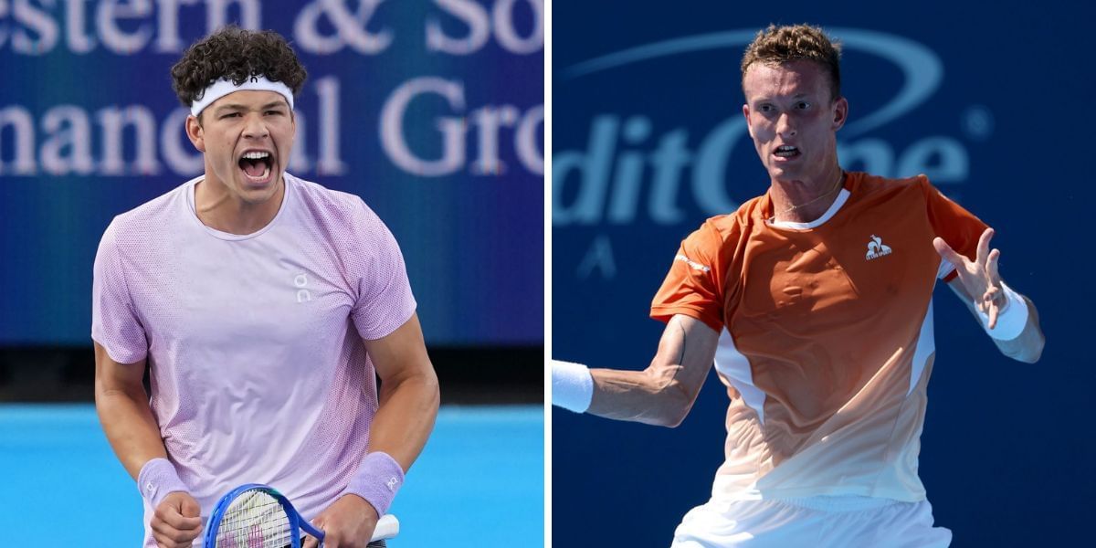 Ben Shelton vs Jiri Lehecka - Image Source: Getty 