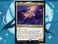 Syr Vondam allows you to do some incredibly mean, unfriendly things, while also being spot removal (Image via Wizards of the Coast)