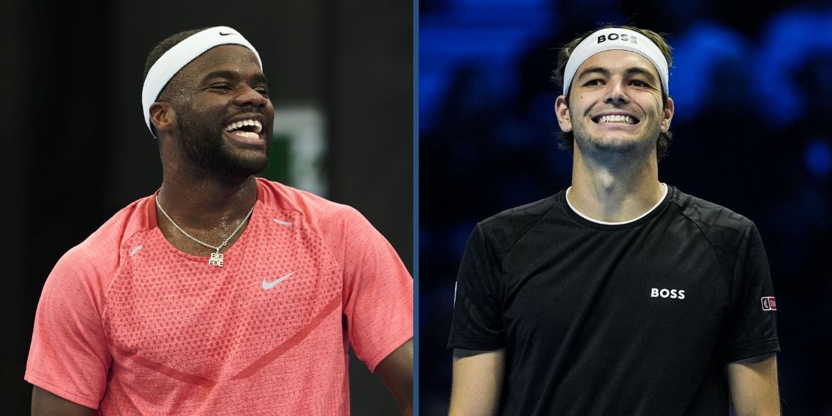Frances Tiafoe and Taylor Fritz