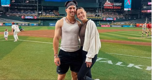 Former Miss America Emma Broyles marks anniversary milestone with Corbin Carroll, draws a warm 2-word response from the Diamondbacks star
