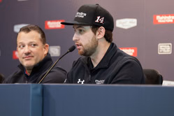 "A big deal for me": Chase Briscoe looks back on bringing Tony Stewart's final win in NASCAR