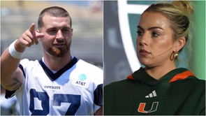 Jake Ferguson’s fiancee Haley Cavinder flaunts special tribute for $50,000,000 TE while rocking Cowboys merch during preseason game vs. Ravens