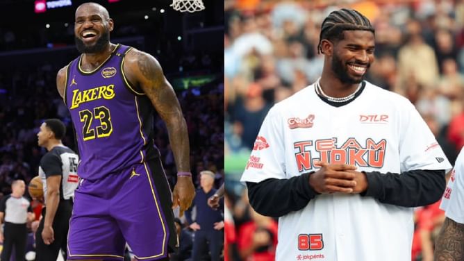 "He's not wrong about the Browns" - NBA fans react to LeBron James backing Shedeur Sanders' Browns