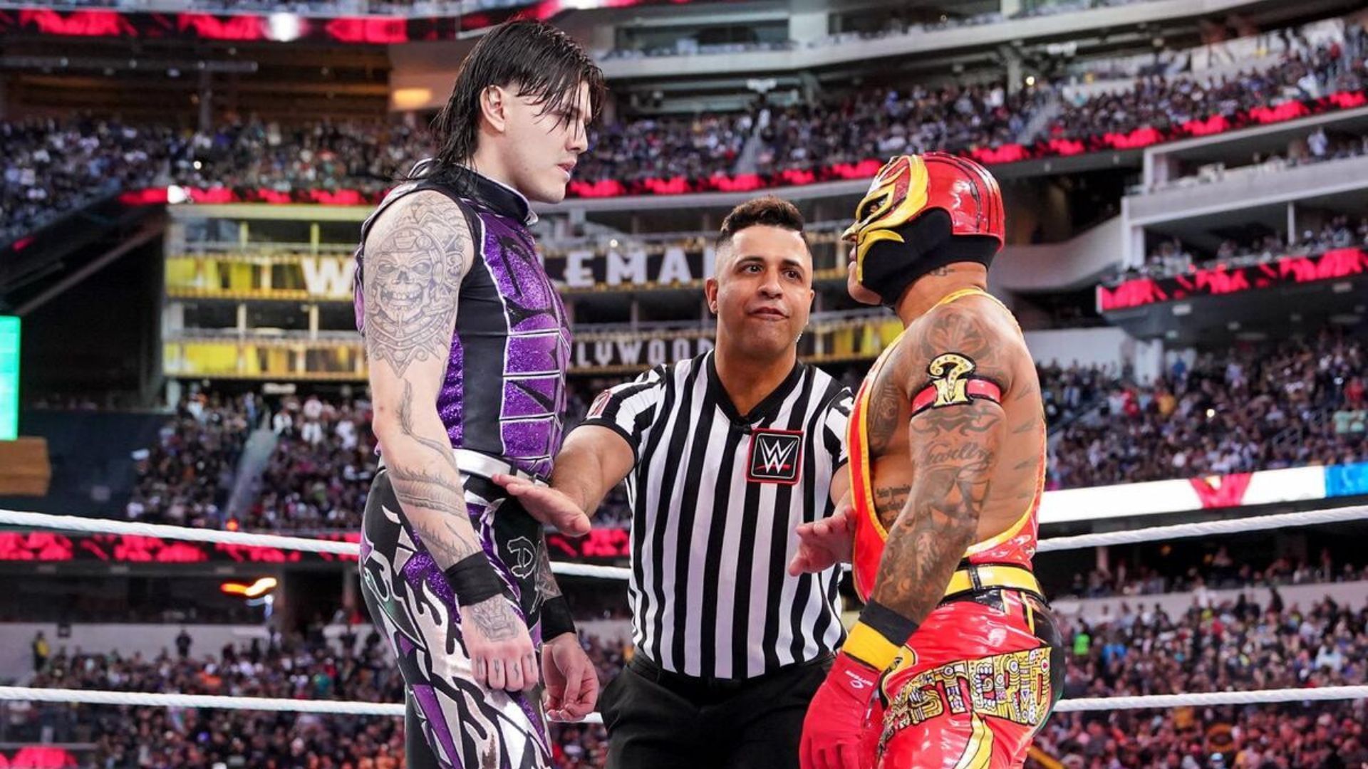 Dominik and Rey Mysterio (Image Credits: WWE.com)