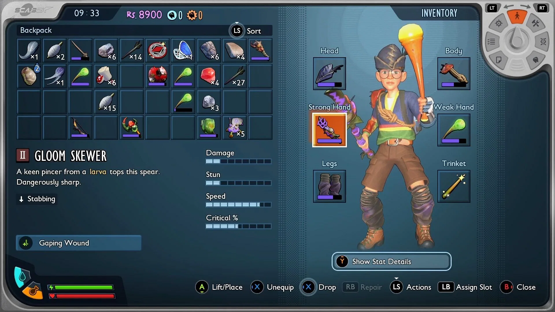 How to get Gloom Skewer in Grounded 2