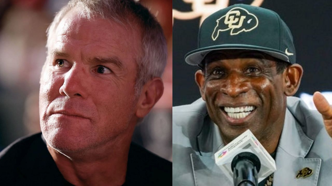 Brett Favre (left) and Deiom Sanders (right) [Image credits: Getty and Imagn]