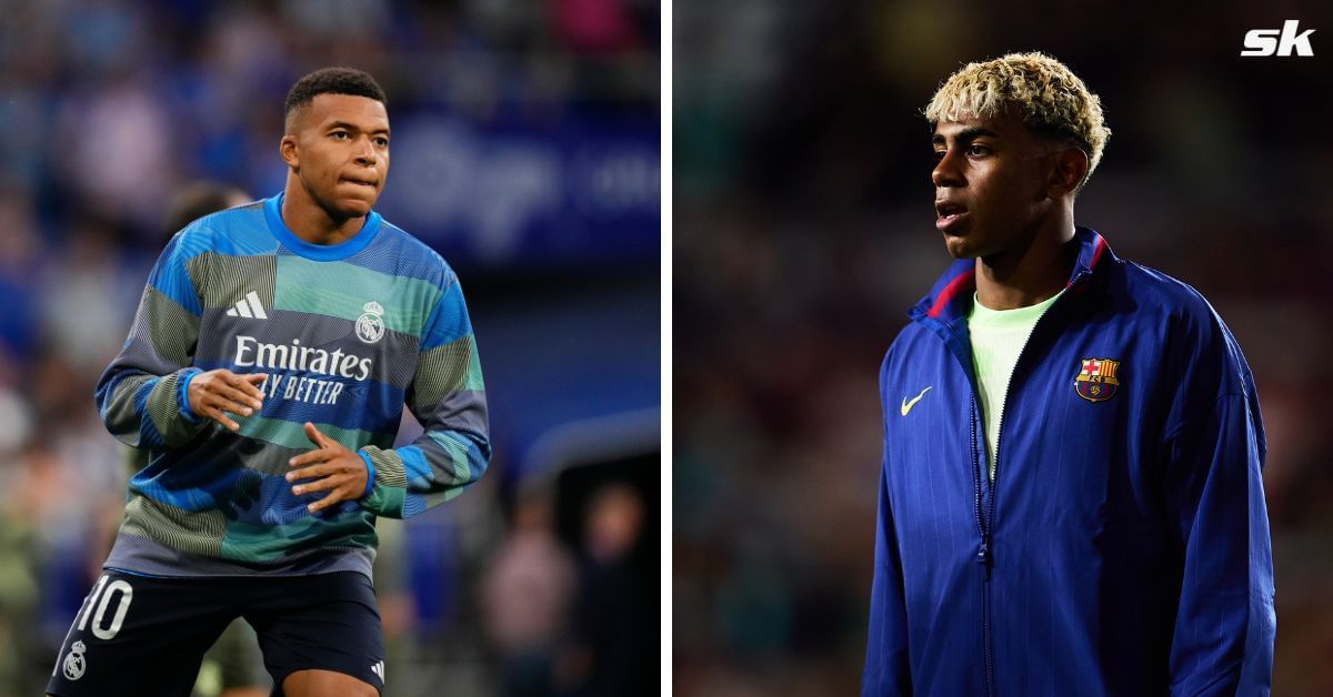 Kylian Mbapee (left) &amp; Lamine Yamal (right) - All images from Getty