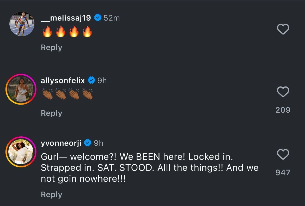 Still taken from Townsend&#039;s Instagram (source: @tay_taytownsend/Instagram)