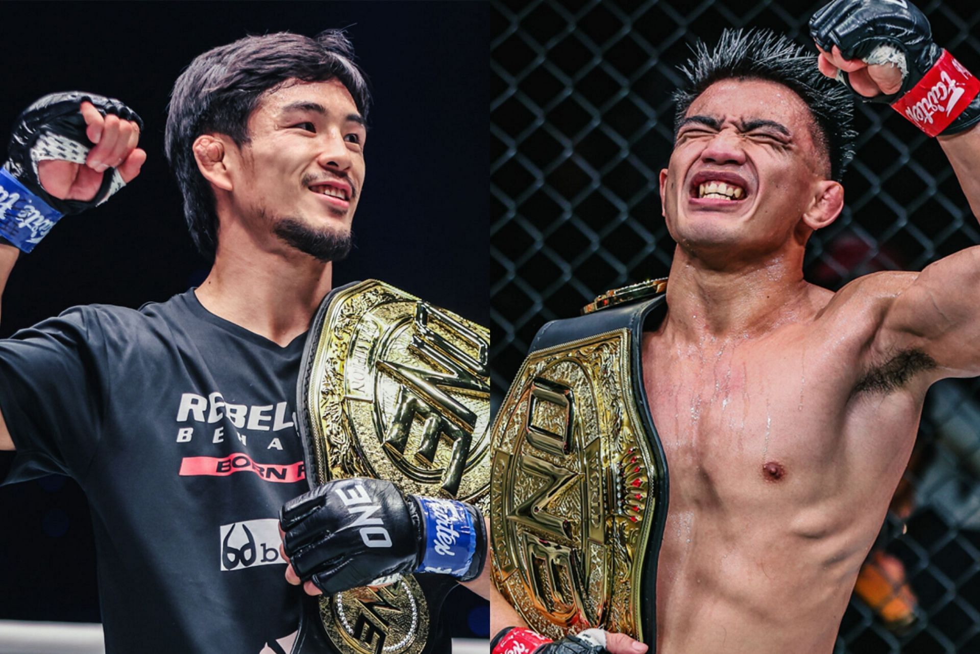 (From left) Yuya Wakamatsu and Joshua Pacio. [Images courtesy from ONE Championship]