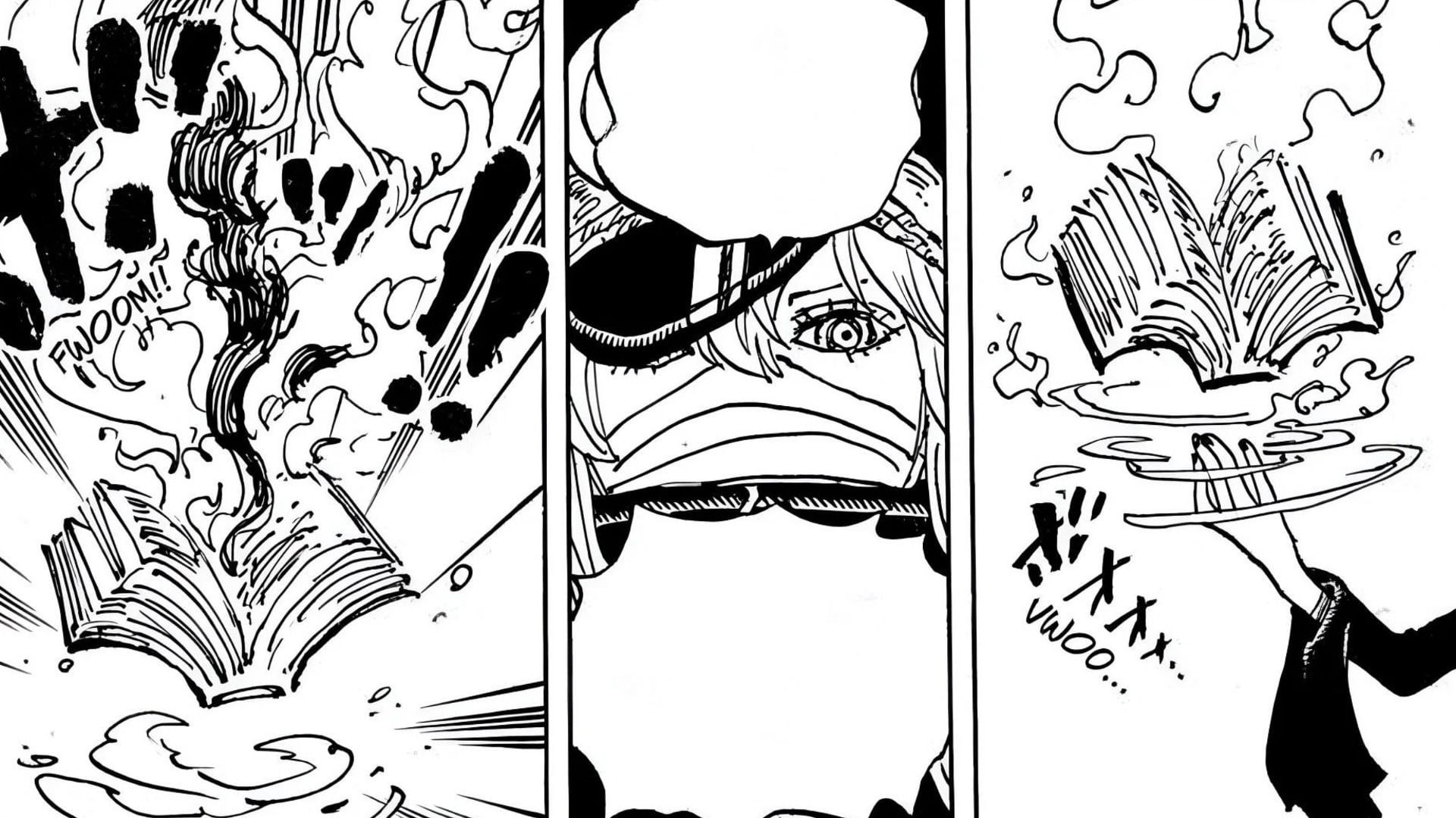 Imu may have a grimoire in One Piece (Image via Shueisha)