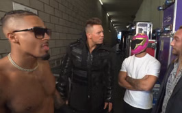Identity of the two mystery superstars behind The Miz revealed during backstage segment on WWE SmackDown