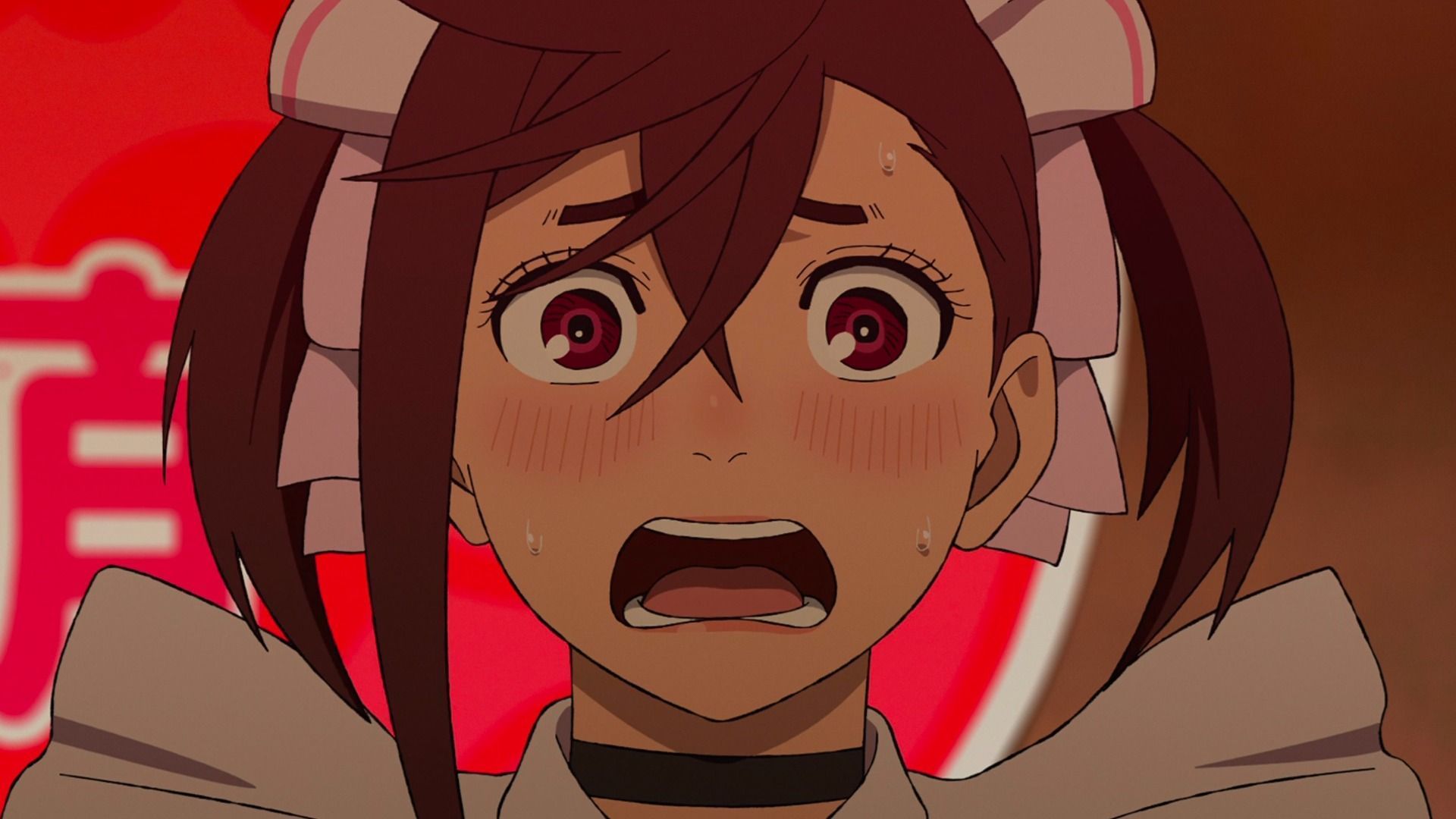 Momo starts working at a maid cafe in Dandadan season 2 episode 6 (Image via Science SARU)