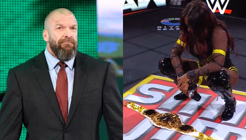 Triple H sends a message after Naomi vacates WWE Women's World Championship