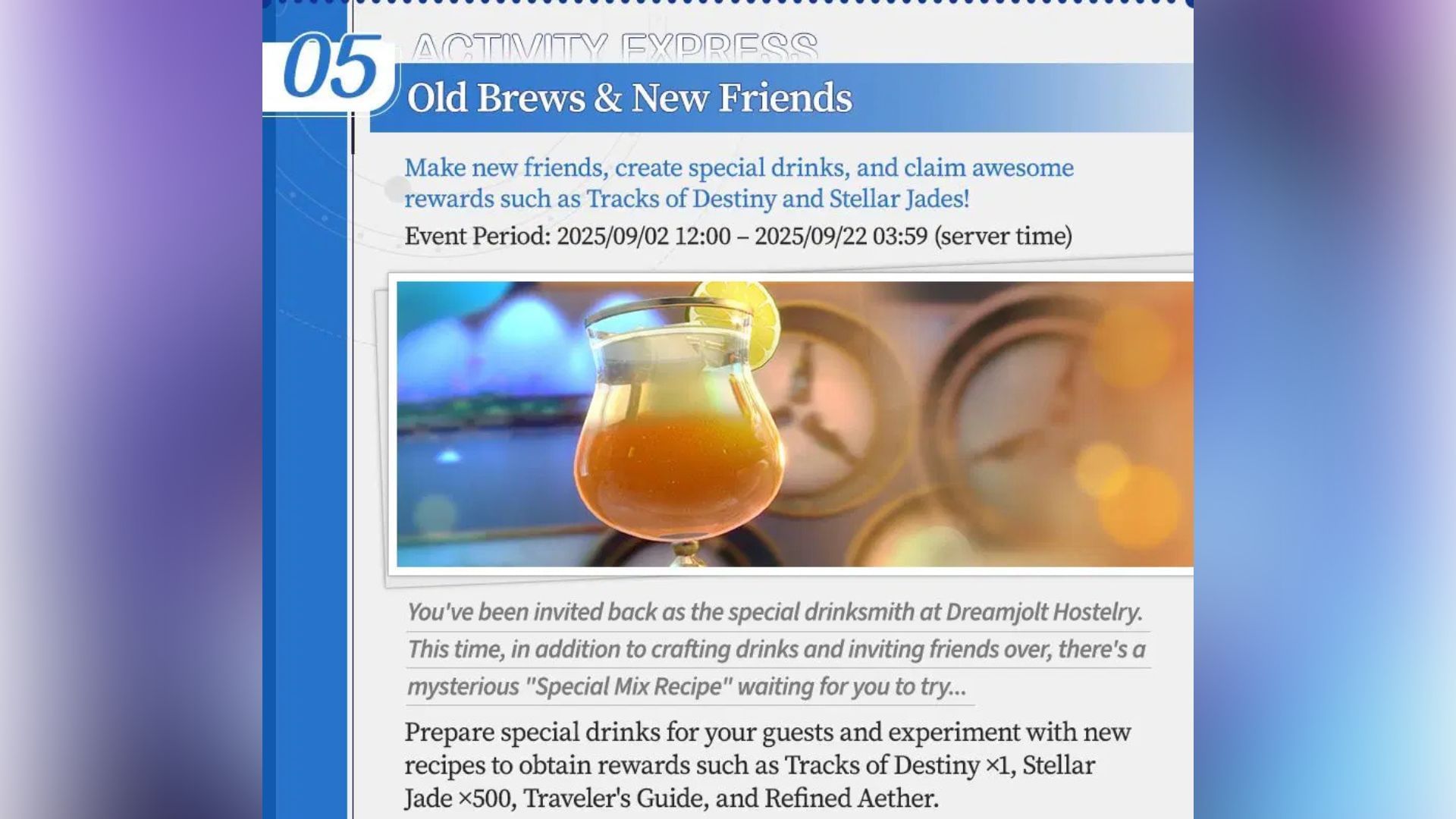 Old Brews &amp; New Friends (Image via HoYoverse)