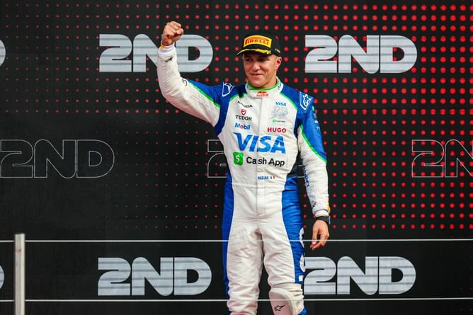 "It feels a bit unreal": Isack Hadjar reacts to securing his first-ever F1 podium in the Dutch GP