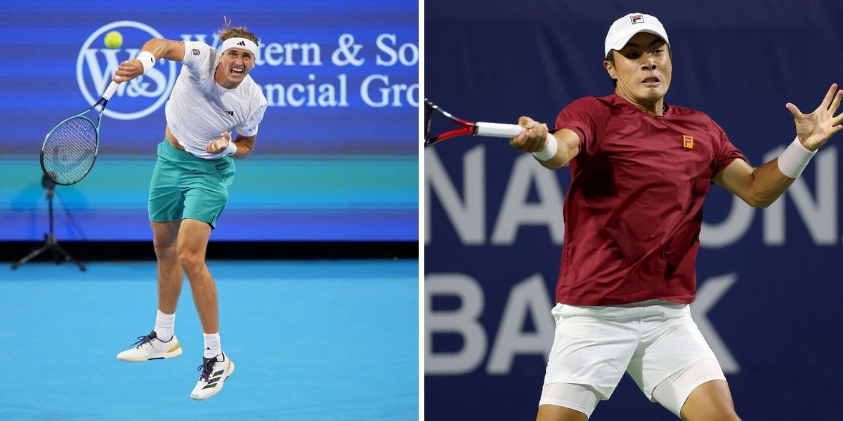 Alexander Zverev (L) vs Brandon Nakashima (R) preview, (Source: Getty Images)