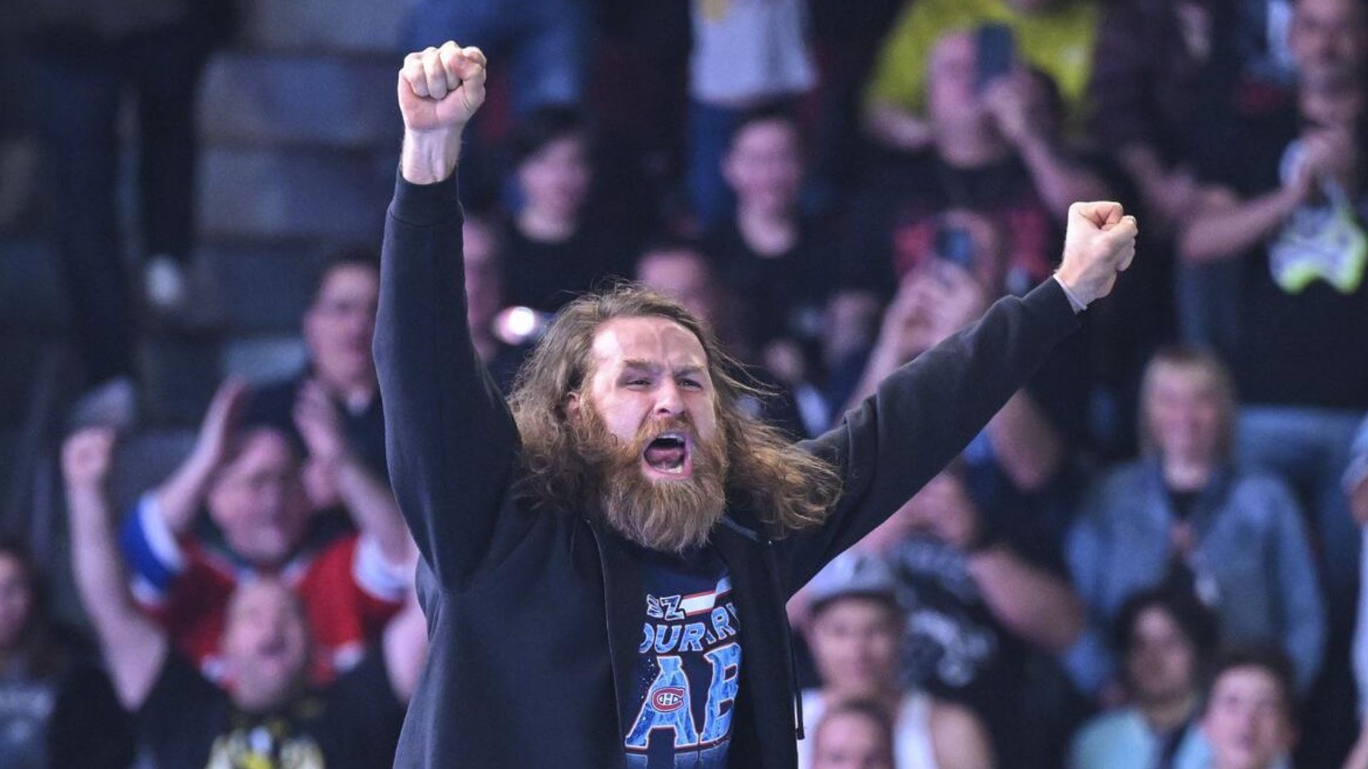 Sami Zayn on SmackDown! [Image credit: WWE.com]