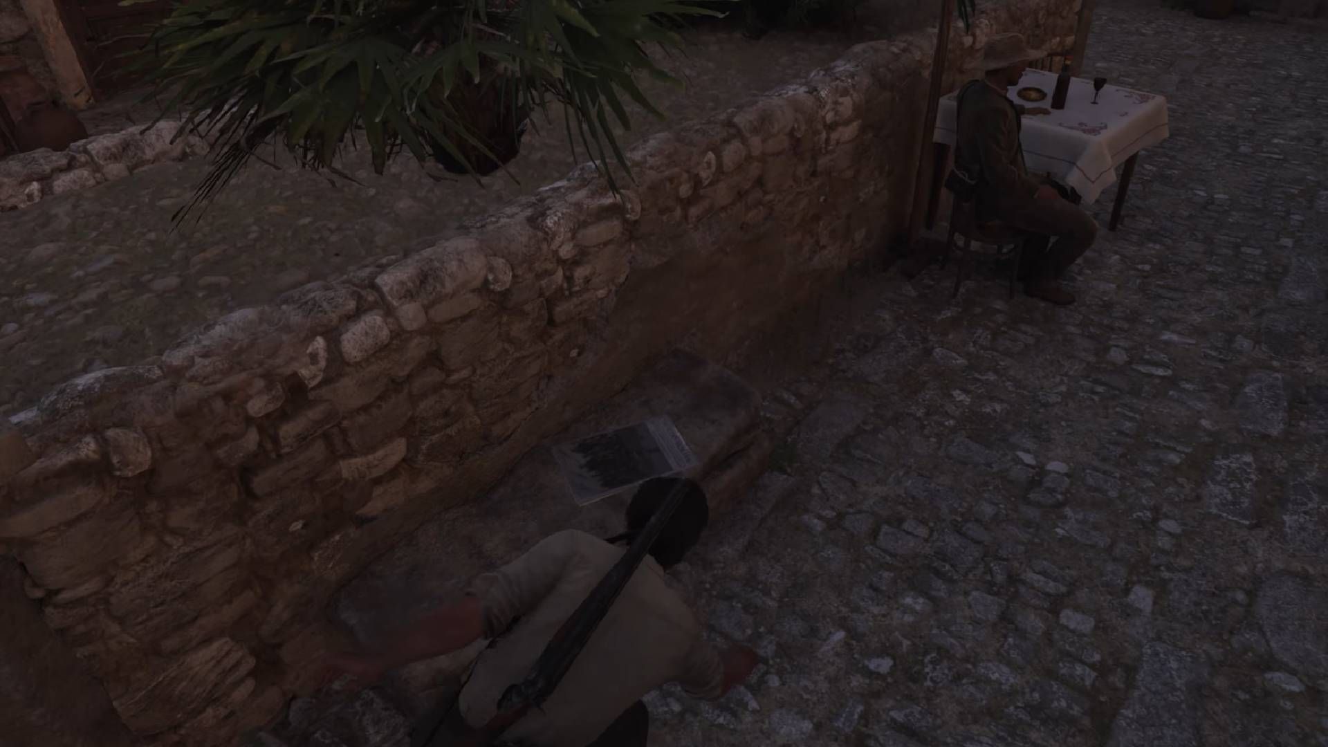 Calls for Revolt newspaper location (Image via 2K || YouTube/@100Guides)