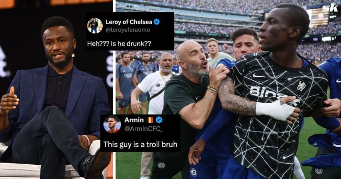 “Is he drunk?”, “This guy is a troll” - Chelsea fans react after Mikel makes big claim about Nicolas Jackson amid transfer rumors