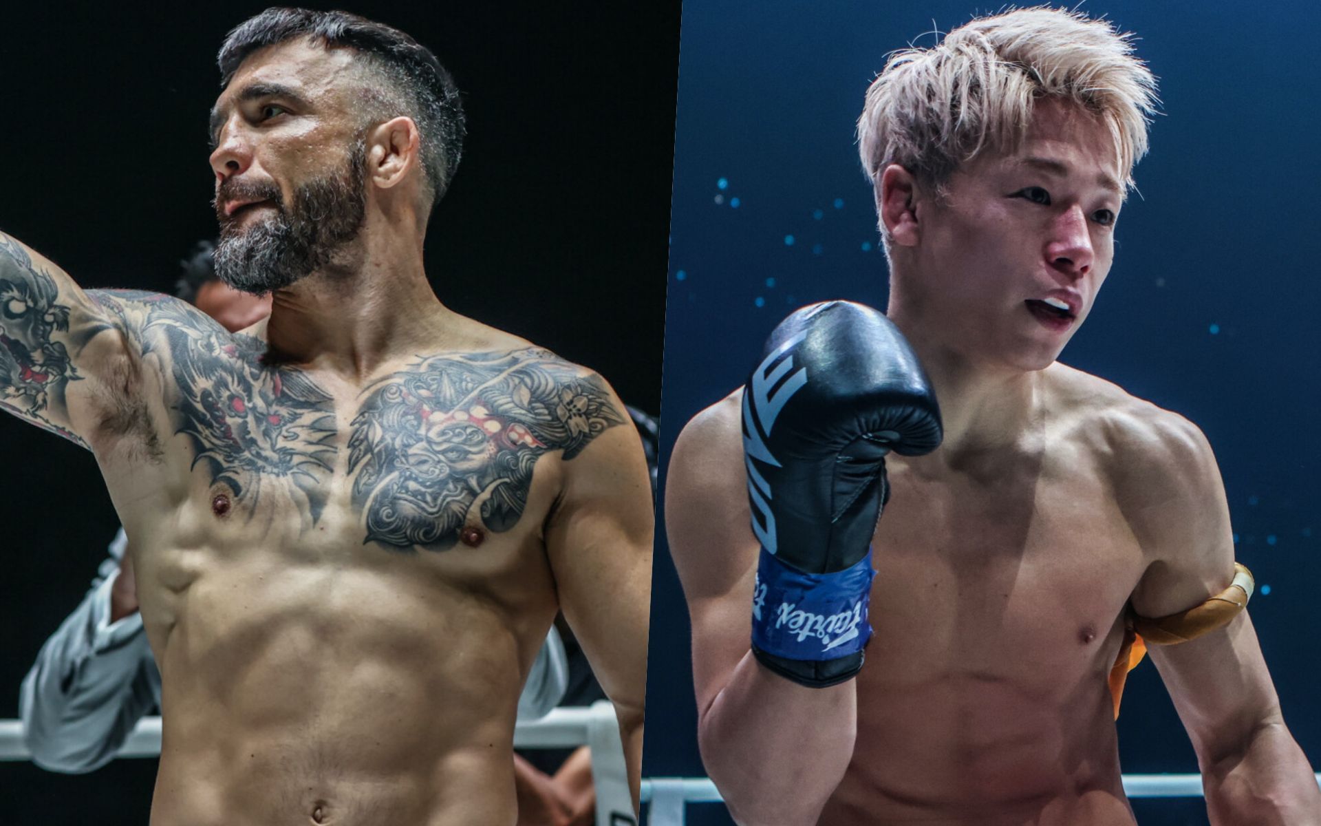 Denis Puric (L) and Takeru (R) | Image by ONE Championship