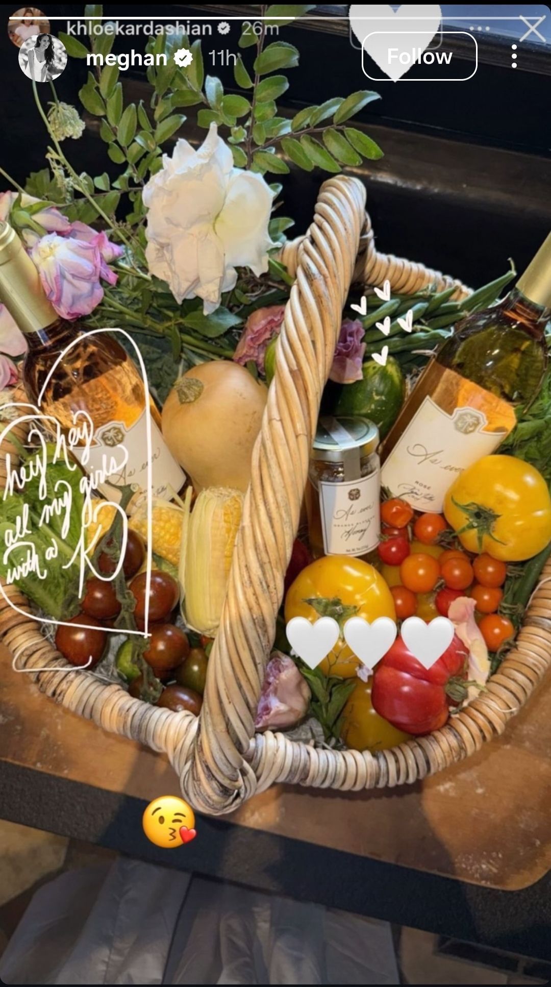 Meghan Markle gifts Khlo&eacute; Kardashian an As Ever gift hamper (Image via Instagram/@meghan)