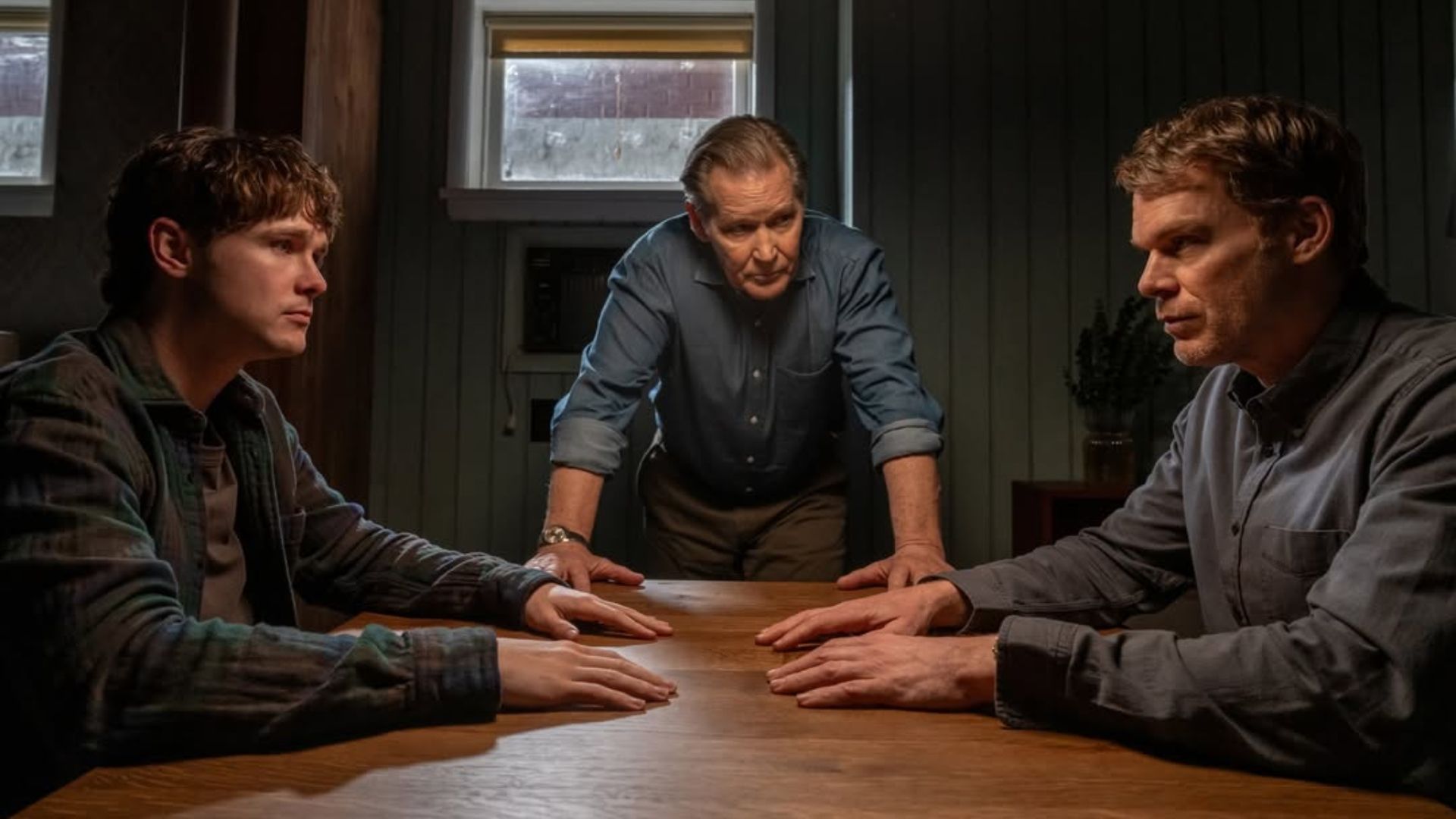 Dexter, Harrison, and Harry as seen in Dexter: Resurrection season 1 (Image via Instagram/@sho_dexter)