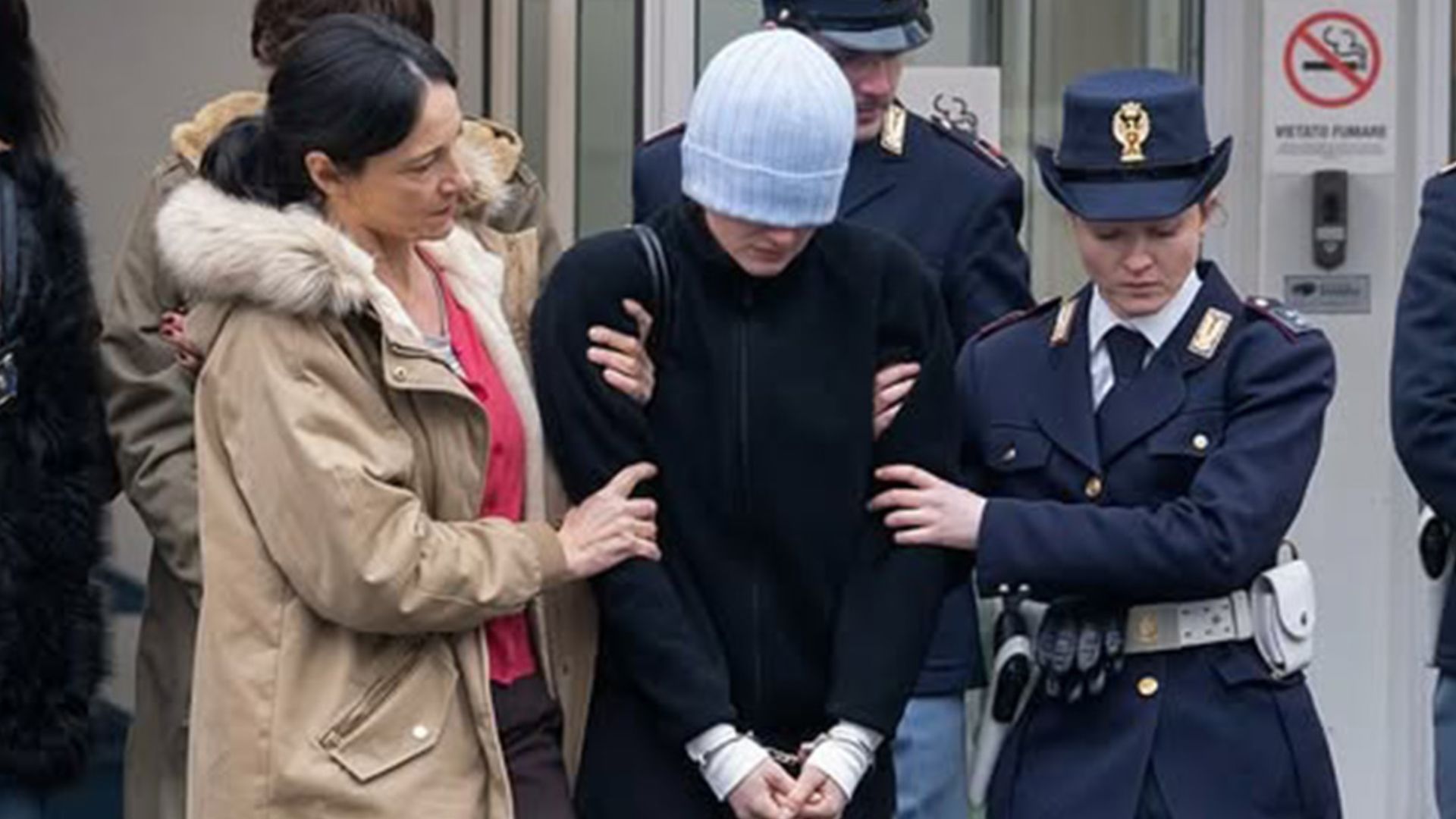 A still from The Twisted Tale of Amanda Knox (Image via Hulu)