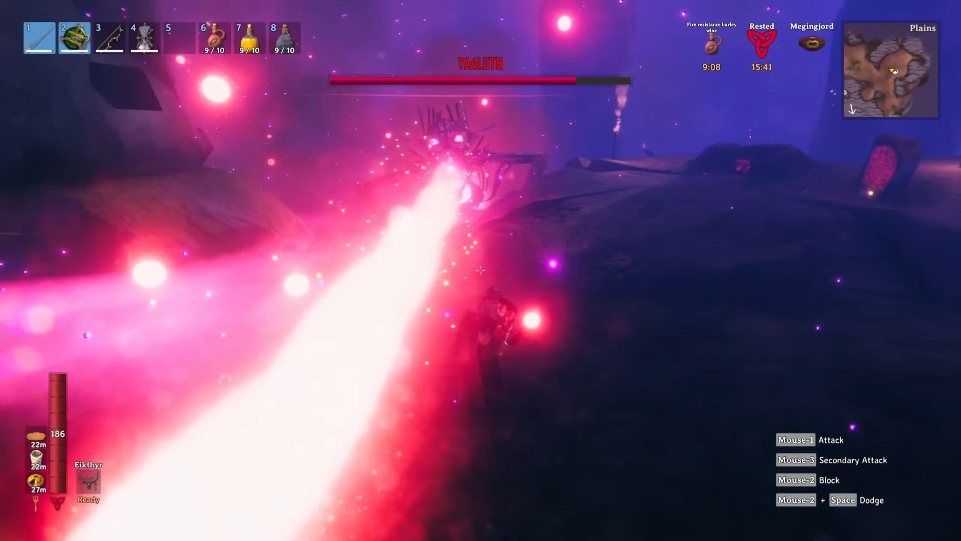 Dodge attacks, and you&#039;ll be fine (Image via Coffee Stain Publishing | YouTube/GlensGames)