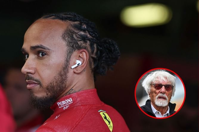 Bernie Ecclestone terms Lewis Hamilton “a little bit political” in recent comments on the Ferrari star