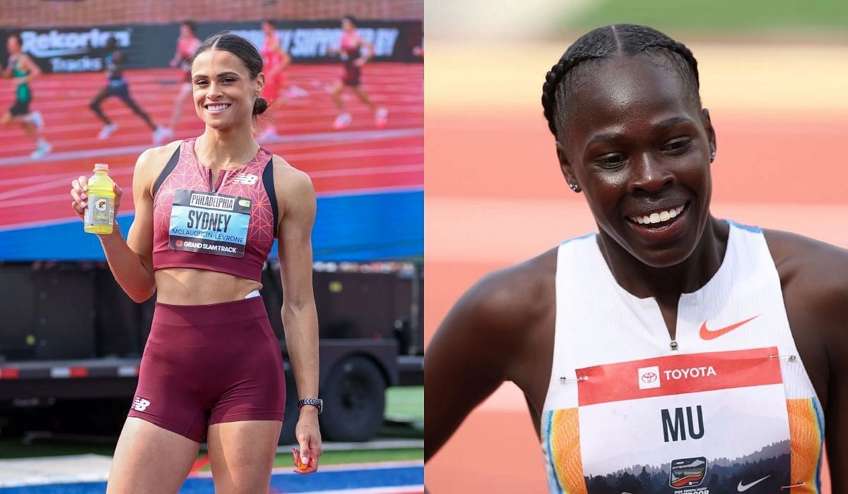 Sydney McLaughlin-Levrone and her training partner, Athing Mu - Source: Getty