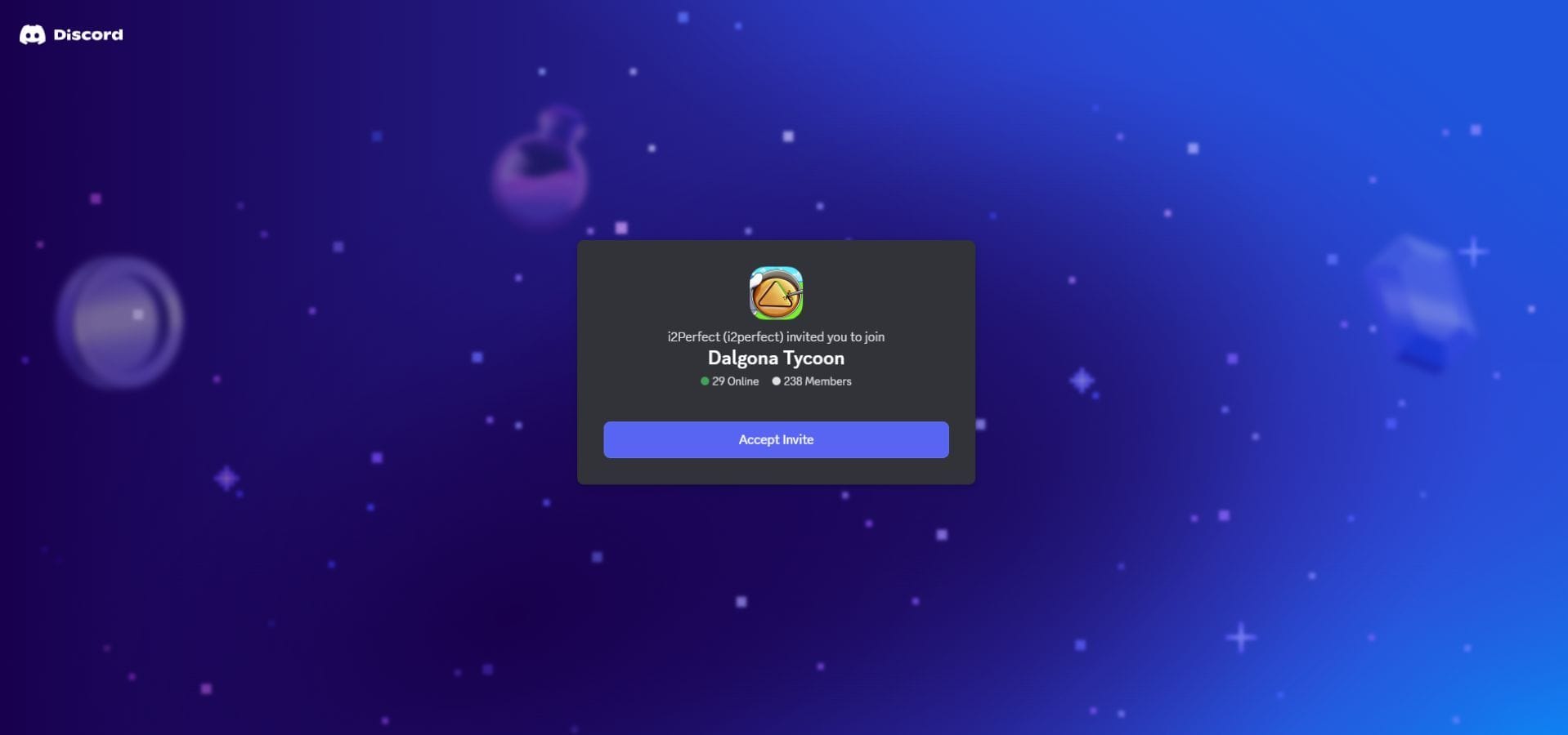 Discord link (Image via Discord)