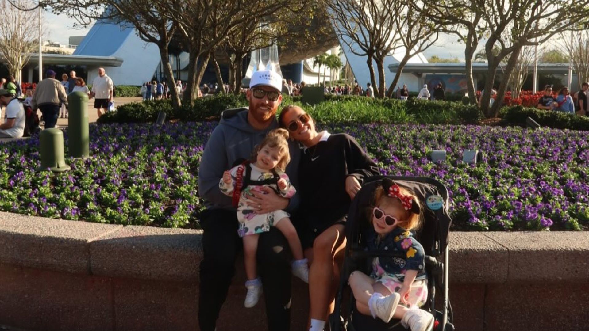 Cooper Rush, wife and daughters image