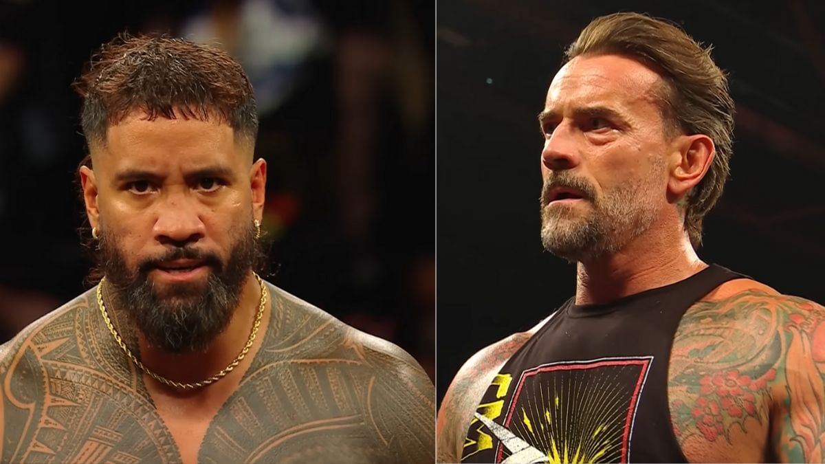 Jey Uso (Left), CM Punk (Right) [Image via WWE