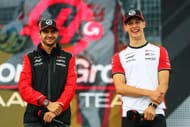 Esteban Ocon with Oliver Bearman at the F1 British GP - Source: Getty