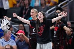 'Enforcer' Sophie Cunningham has Caitlin Clark fired up after shoving contest with Mercury's $490,118 star